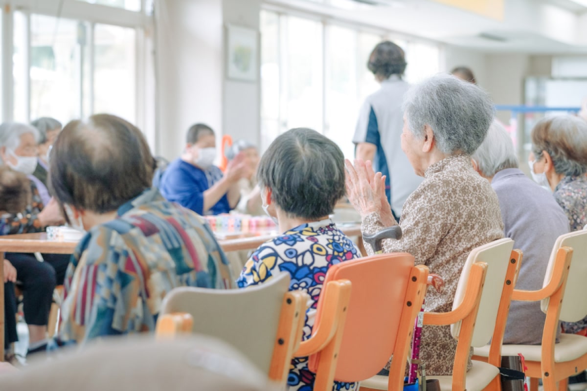 芳生苑デイサービスセンターの日常風景